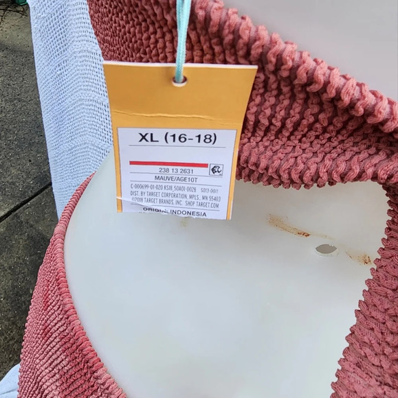 Kona Sol Mauve textured bikini XL NWT - Picture 8 of 12